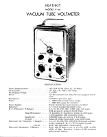 Heathkit V-4A-VT-AC-voltmeter - Manual - Schematics 